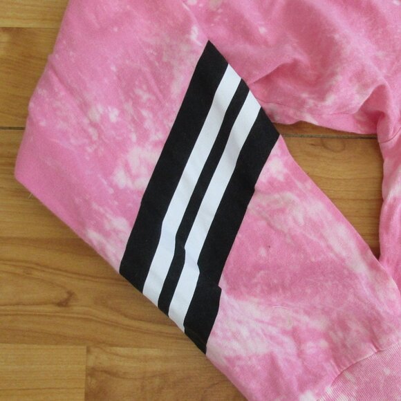 New PINK Victorias Secret T-Shirt Size Large Pink Long Sleeve Pocket Tee - Picture 12 of 14